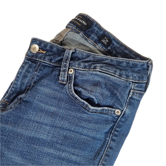 Lucky Brand Lolita Skinny Jeans Womens 8/29 Ankle Cheville Mid Rise Stretch Blue - Picture 3 of 13